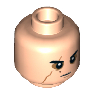 Lego hlava, tělová světlá (6201164)